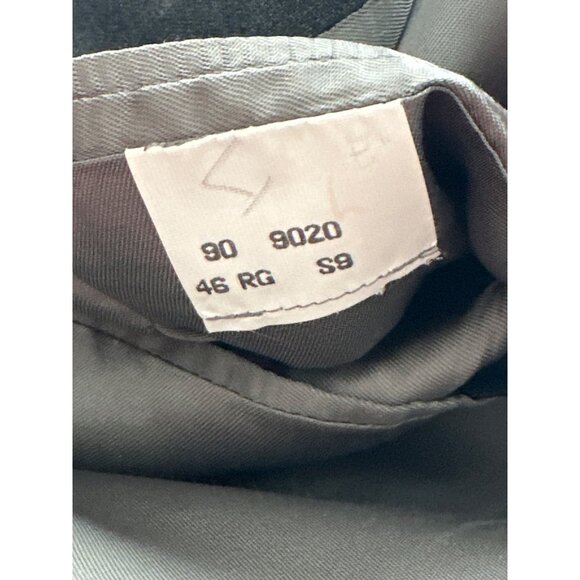 Brooks Brothers Blazer Gray Pinstripe Wool Suit Jacket 2-Button Classic Size 46R - Picture 7 of 7